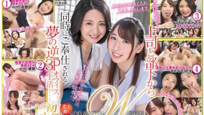 SDJS-039 SOD Female Employee W Cast Dream 3D Office Life Served From Boss And Subordinate At The