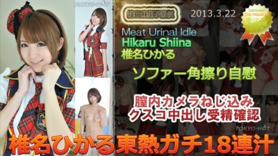 Tokyo Hot n0834 Meat Urinal Idle