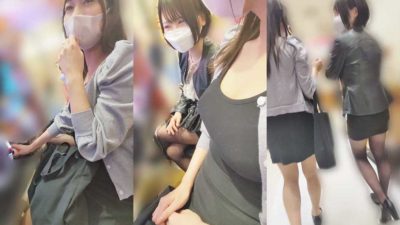 FC2 PPV 1841413 Yokohama P store / Shin ◎ Miniskirt big breasts duo who hit Ogia